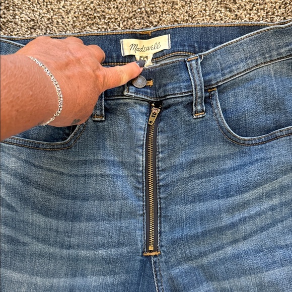 Madewell Women's Skinny Jeans - Blue - Picture 2 of 4